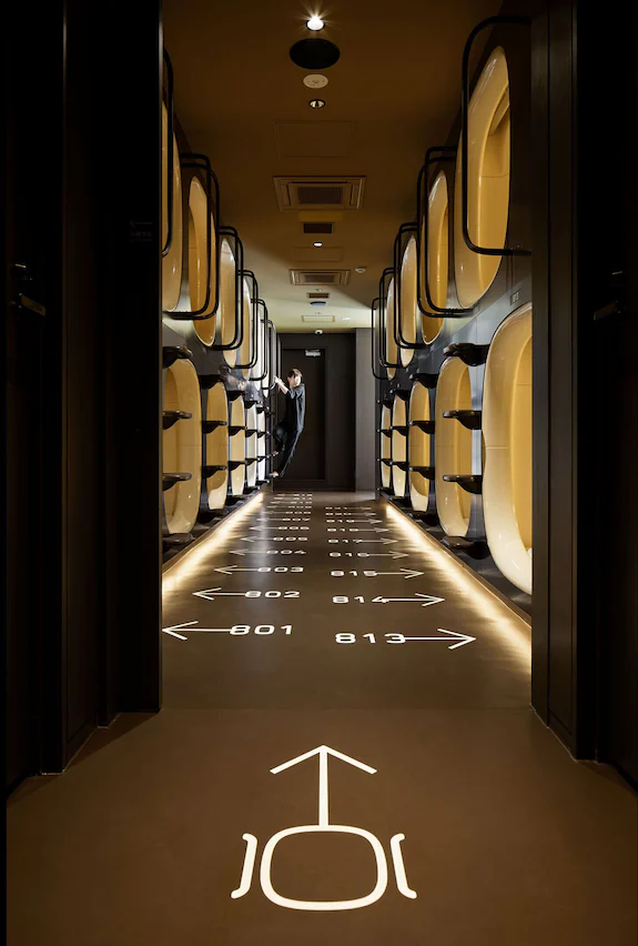 Nine Hours Capsule Hotel